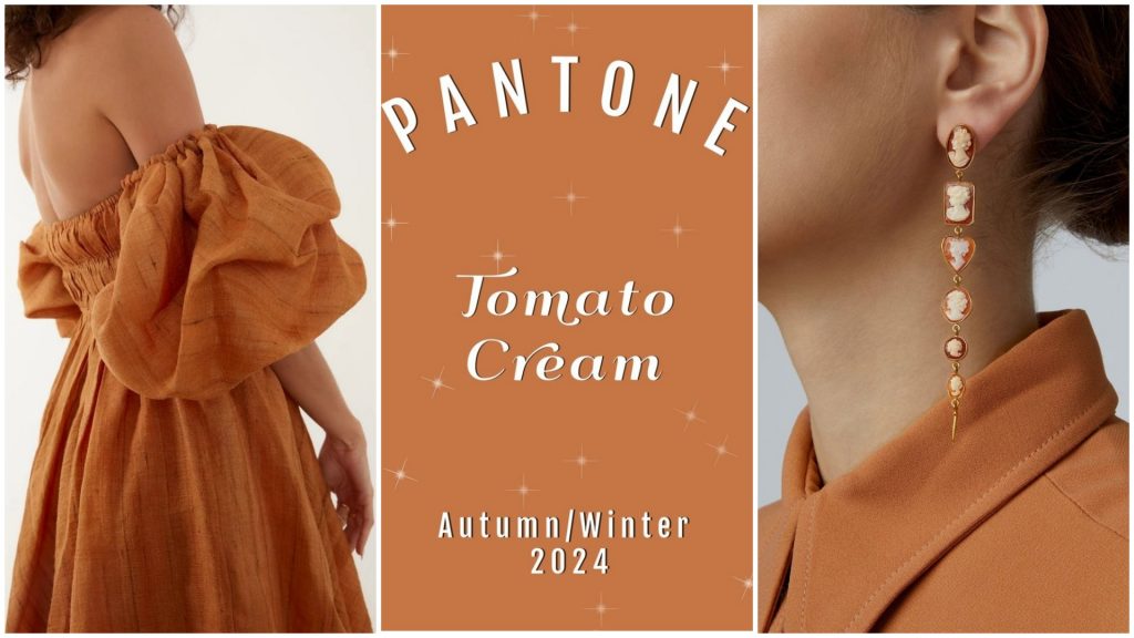 PANTONE 16-1348 Tomato Cream (Томатный крем)