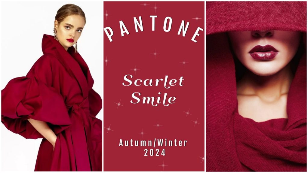 PANTONE 19-1558 Scarlet Smile (Алая улыбка)