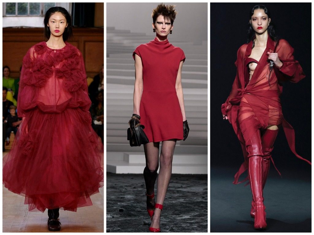 Molly Goddard, Versace, Mugler осень-зима 2024-2025