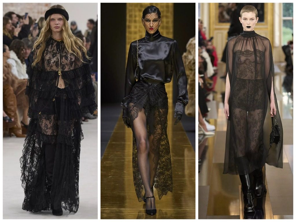 Chloé, Dolce & Gabbana, Valentino осень-зима 2024-2025